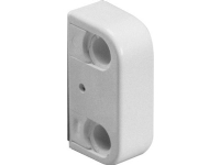 PURUS Rørbærer dobbelt Ø12-15mm hvid. center - center 40mm