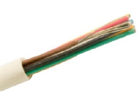 NEXANS alarmkabel, halogenfri 1x8x0,22mm2 FQQXB hvid ring, kabeldiameter 4,8mm - (100 meter)