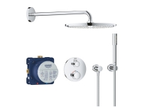 Grohe GRT sampk indby rund+brs - Grohtherm Brusesæt m Rainshower Cosmopolitan 310 brusehoved
