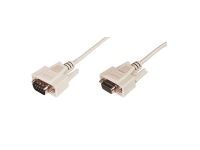 M-CAB - Serielt kabel - DB-9 (han) til DB-9 (hun) - 3 m - formet