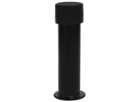 Dørstop vægmont. Ø19xH82 mm. - Matsort