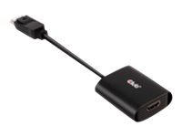 Club 3D - Videoadapter - DisplayPort han til HDMI hun - 4K support, 8K support, aktiv