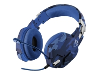 Trust GXT 322B Carus - Headset - fuld størrelse - kabling - 3,5 mm jackstik - for Sony PlayStation 4