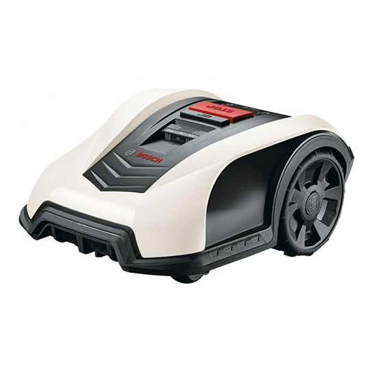 Bosch Indego topcover hvid Robotplæneklipper - F016800559 - VAREN ER UDGÅET