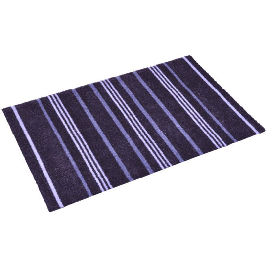 Clean Carpet Designer 580713 Grå Strib 80cmx7mmx50cm