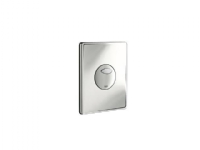 Grohe Skate Betj.plade - krom.lodret og vandret montage 156x197mm. 38862000