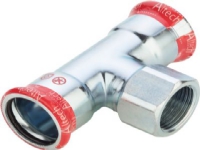 42mmx3/4x42mm FZ tee - pres/mf/pres St . Til varme- og kølesystemer