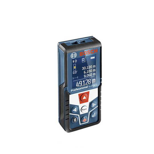 Bosch GLM 50 C Laserafstandsmåler - 0601072C00