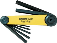 Bahco unbraconøglesæt BE-9787 3/32-3/8