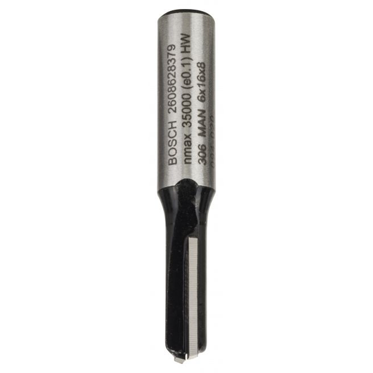 Bosch Fræser Not 2 Skær Hm 8 Mm L 16 Mm B 6 M - 2608628379