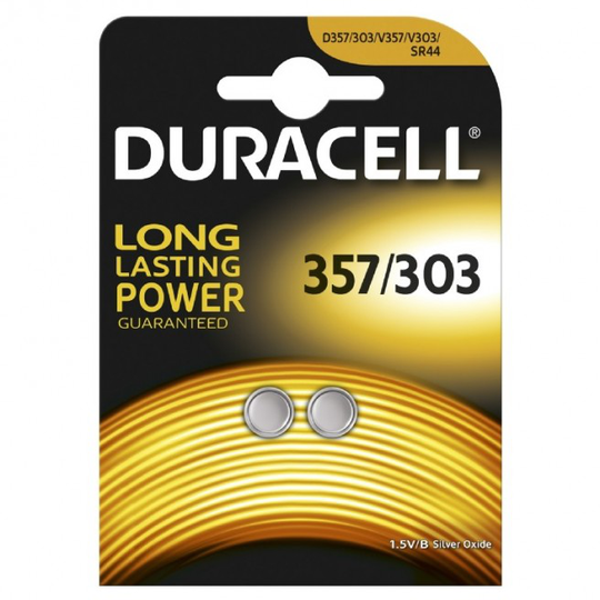 Duracell Electronics 357/303 - 2 pk. - Batteri