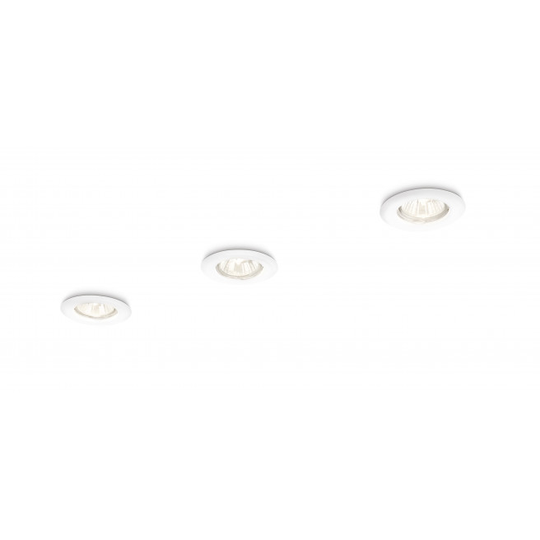 Philips Enif Indbygningsspot 3 Stk - Hvid