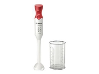Bosch ErgoMixx MSM64010 - Stavblender - 450 W - hvid/rød