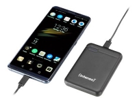 Intenso XS20000 - Powerbank - 20000 mAh - 3.1 A - 2 output-stikforbindelser (USB, USB-C) - sort