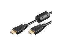 MicroConnect High Speed HDMI with Ethernet - HDMI with Ethernet cable - HDMI (han) til HDMI (han) - 1,5 m