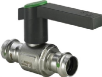 VIEGA Easytop Inox Kuglehane med pres, 15 mm