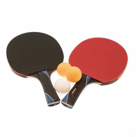 Bordtennis bat PRO 2 bat & 3 bolde NORDIC Games