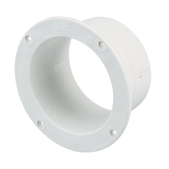 Plastimo Ventilator Tilslutning Lige, Ø:102mm Hvid