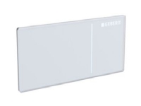 Geberit betj. Omega70 - møbel pneumatisk, hvid glas