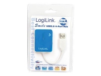 LogiLink Smile USB2.0 4-Port Hub - Hub - 4 x USB 2.0