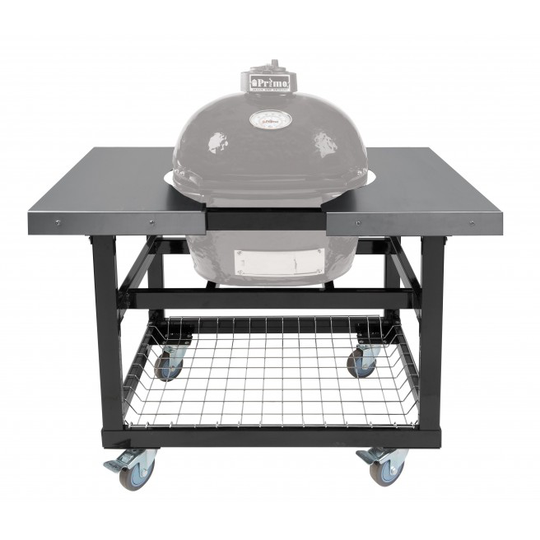 Primo Grill Vogn with Basket w/SS Sideborde til Oval Junior 200