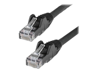 StarTech.com 7m LSZH CAT6 Ethernet Cable, 10 Gigabit Snagless RJ45 100W PoE Network Patch Cord with Strain Relief, CAT 6 10GbE UTP, Black, Individual