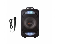 N-GEAR THE FLASH 610, 100 W, Trolley Public Address (PA) system, Sort, Kabel & trådløs, MicroSD (TransFlash), Batteri