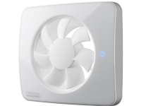 FRESH Ventilator Intellivent® Sky med touchpanel og App samt funktioner for tids-, hastigheds-, fugt- og lugtstyring. Max. 140 m³/h.