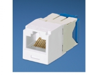 Panduit UTP RJ45 TG-MiniJack Cat6a White, Hvid, RJ-45