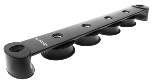 Small-medium boat 4 sheave deck organis