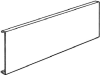 HAGER Installationskanal FB 60130/2 PH låg Højde 60 mm, bredde 130 mm, Længde 2000 mm Perlehvid ral 9016 plast - (2 meter)
