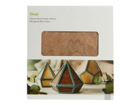 Cricut Natural Wood Veneer - Hobbymateriale - 305 x 305 mm - 2 ark - valnød - træ