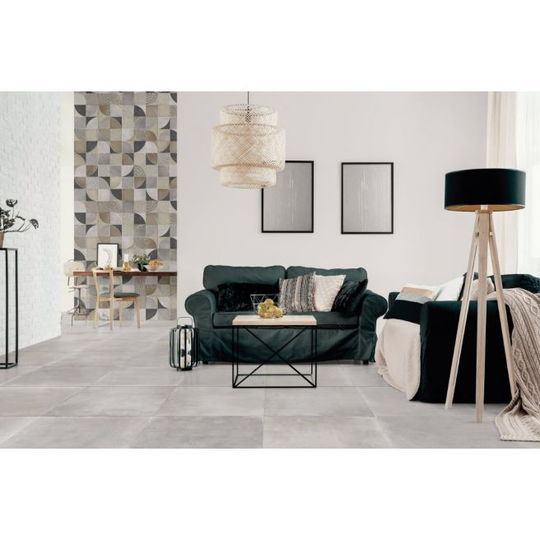 Dado Ceramica Contemporar Y Light Grey Rett. - 60x60 flise