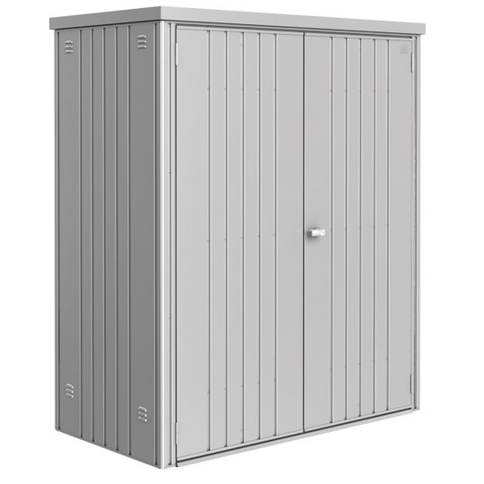 Biohort Redskabsrum 150 Sølv Metallic