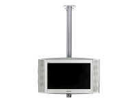 SMS Flatscreen CM ST800 - Monteringssæt (til loftmontering, beslag, stang) - Skærmtiltning og -drejning - sort, aluminium - loftsmonterbar
