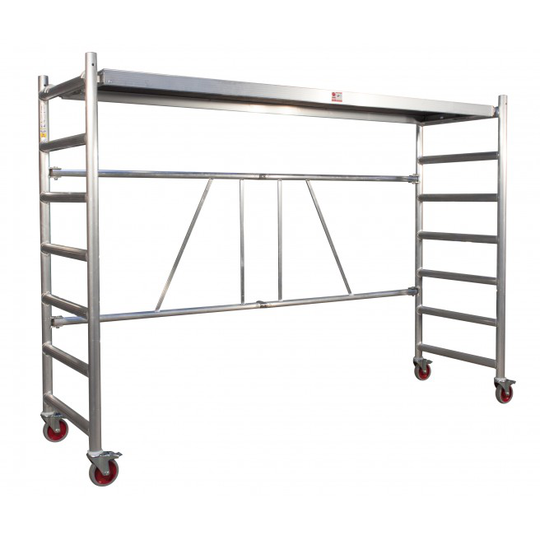 JUMBO Foldestillads 250x74cm. 1,80/3,80m.