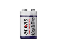 Arcas 107 00122, Engangsbatteri, 9V, Zink-carbon, 9 V, 1 stk, 120 mAh
