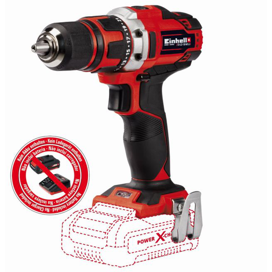 Einhell TE-CD 18/40 Li akku bore/skruemaskine 18V u/batteri og lader
