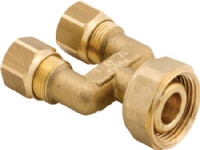 Uponor Minitec dobbeltfordeler - inkl.koblinger 9,9mm