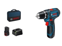 Bosch AKKUSKRUETRÆKKER GSR 12V-15 2X2AH BAG