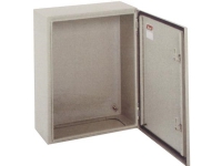SCHNEIDER ELECTRIC Vægskab metal CRN, 600 x 600 x 250 mm HxBxD RAL7035 uden montageplade, IP66, 1 låge