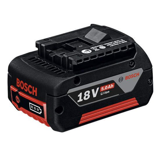 Bosch GBA 18V 5.0Ah Akku - 1600A002U5 Batteri