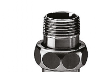 Union 1 -28 mm - rørgevind nippel og loddemuffe