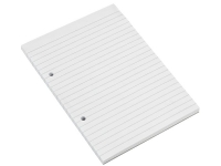 Blok A5 Bantex Standard, linjeret m/2 huller - (5 stk.)