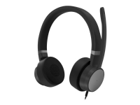 Lenovo Go - Headset - på øret - kabling - aktiv støjfjerning - USB-C - tordensort - Certified for Skype for Business, Certified for Microsoft Teams -