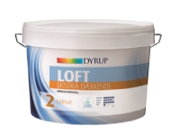 DYRUP LOFT 02 - EKSTRA DÆKKENDE - HVID - 2,25L