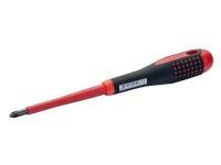 BAHCO ERGO LAUS Skruetrækker BE-8600S Phillips® kærv PH0 klinge 75mm, håndtag 20x122mm total længde 197mm