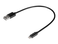 Sandberg USB til Lightning - 20 cm - Sort - for Apple iPad/iPhone/iPod (Lightning)