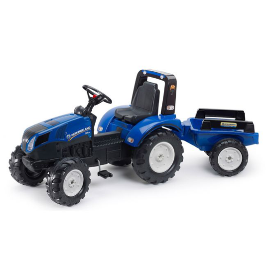FALK New Holland traktor med vogn