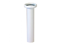 PURUS Teleskoprør i hvid PP plast 32 mm x 1 1/4 i længde 200 mm